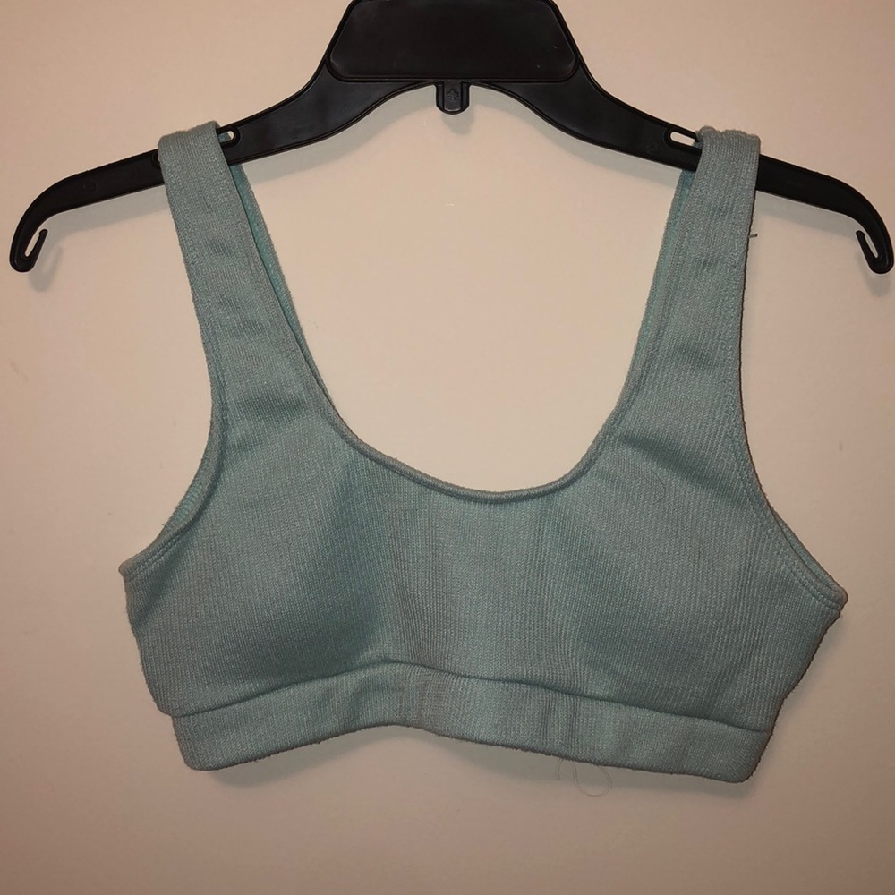 Sage green bikini top